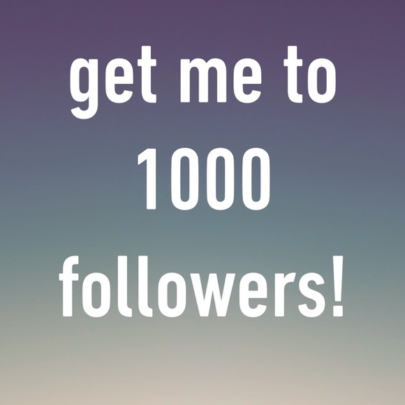 Other - help me get as many followers as i can please!